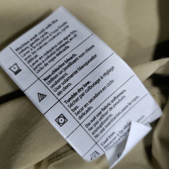 Carharrt Force Khaki Embroidered Logo Pockets Long Sleeve Button-Up Shirt Size M - Picture 10 of 15